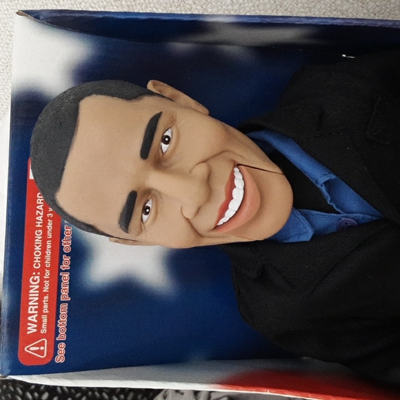 VINTAGE Dancing Barack Obama Doll still in box - Picture 2 of 7